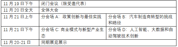2018國際汽車智能共享出行大會(huì)（SMC2018）即將開幕
