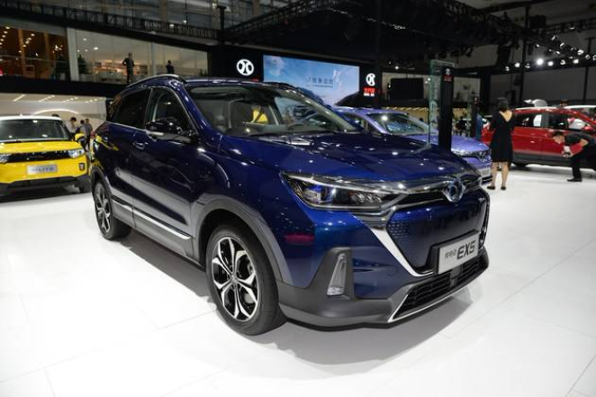 2018廣州車展：北汽新能源EX5正式亮相